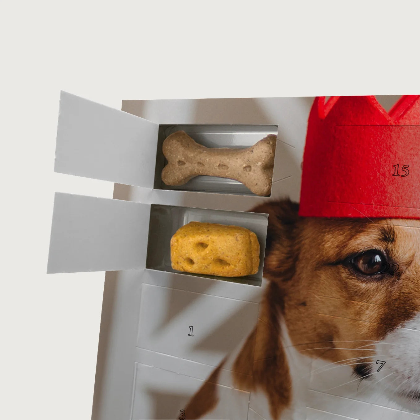 Personalisierter Adventskalender "Hunde Leckerli" heybalu