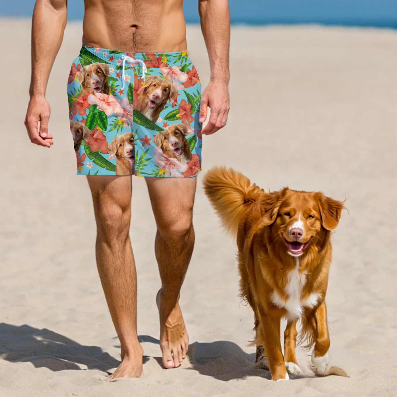 Personalisierte Badehose "Haustier" Hey Balu