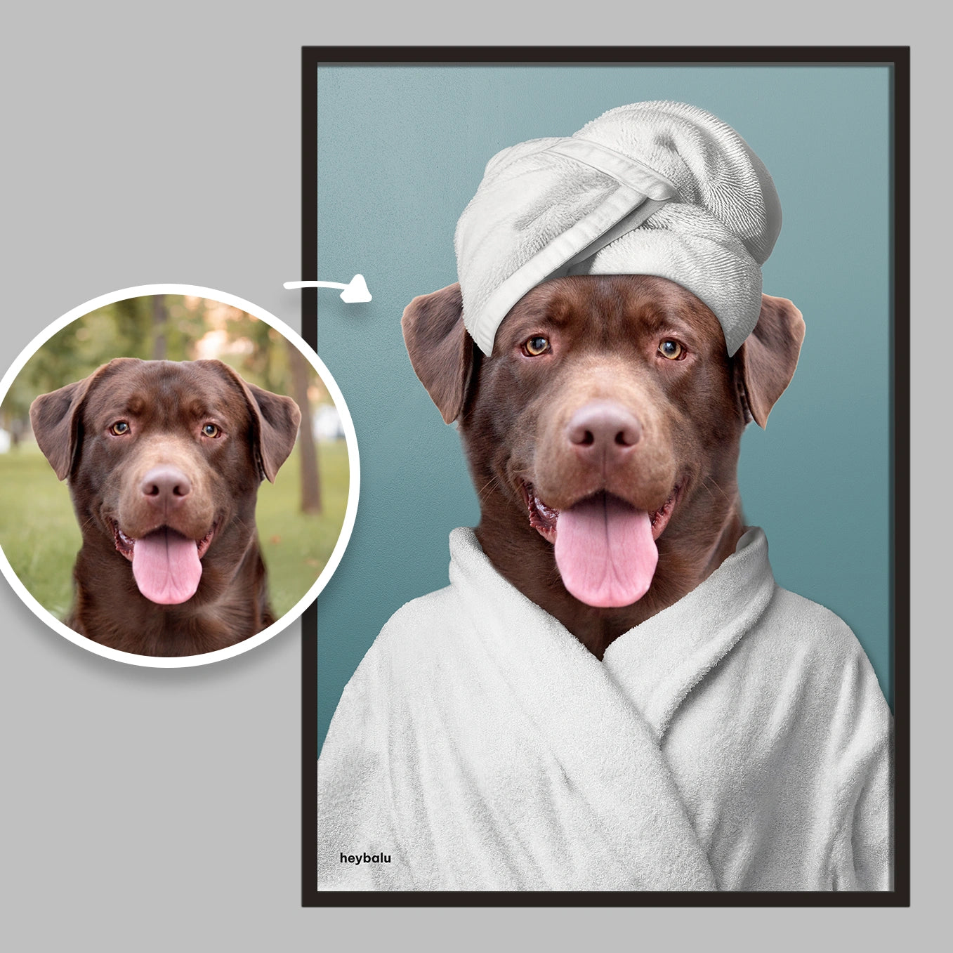 Personalisiertes Poster "Wellness"