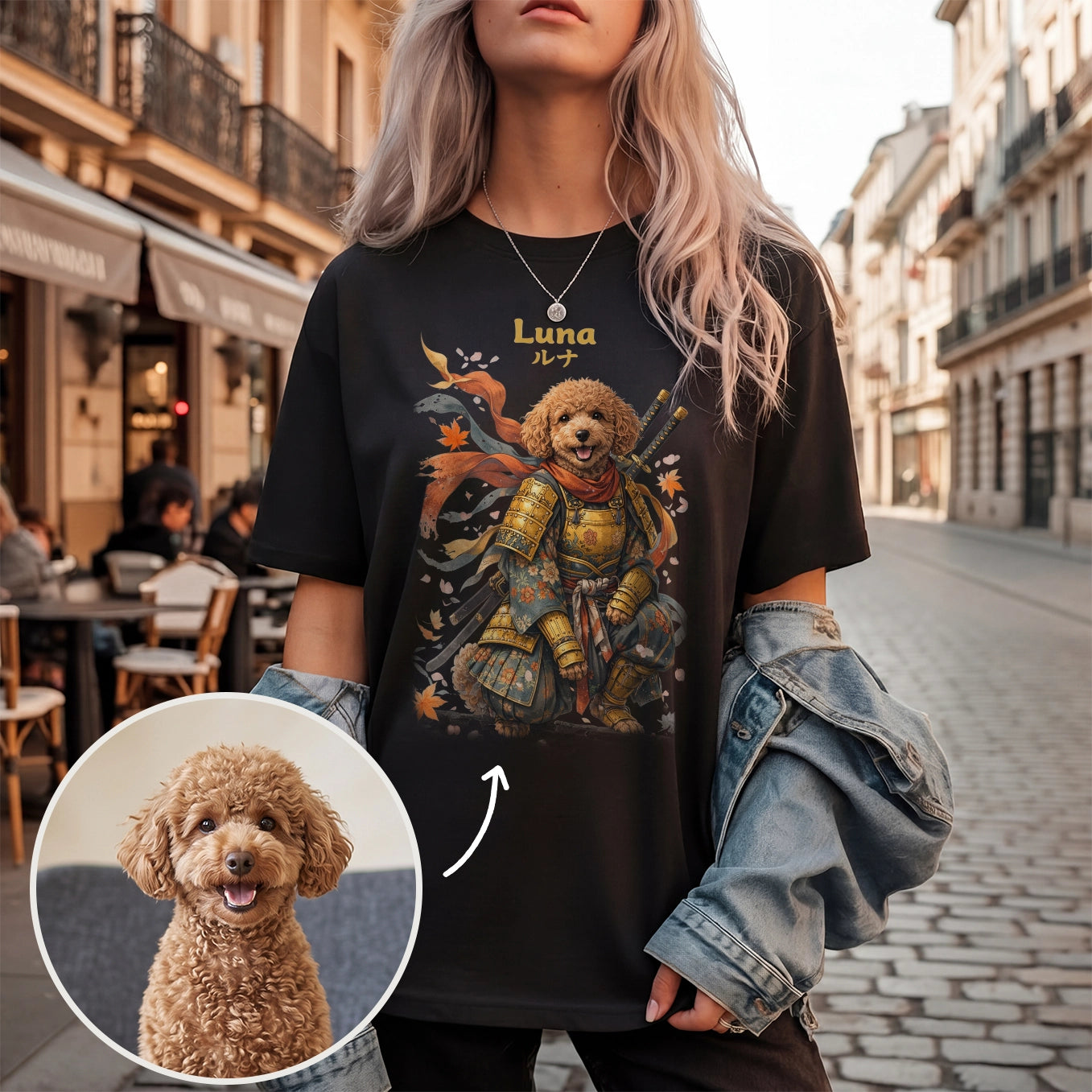 Personalisiertes T-Shirt "Samurai"