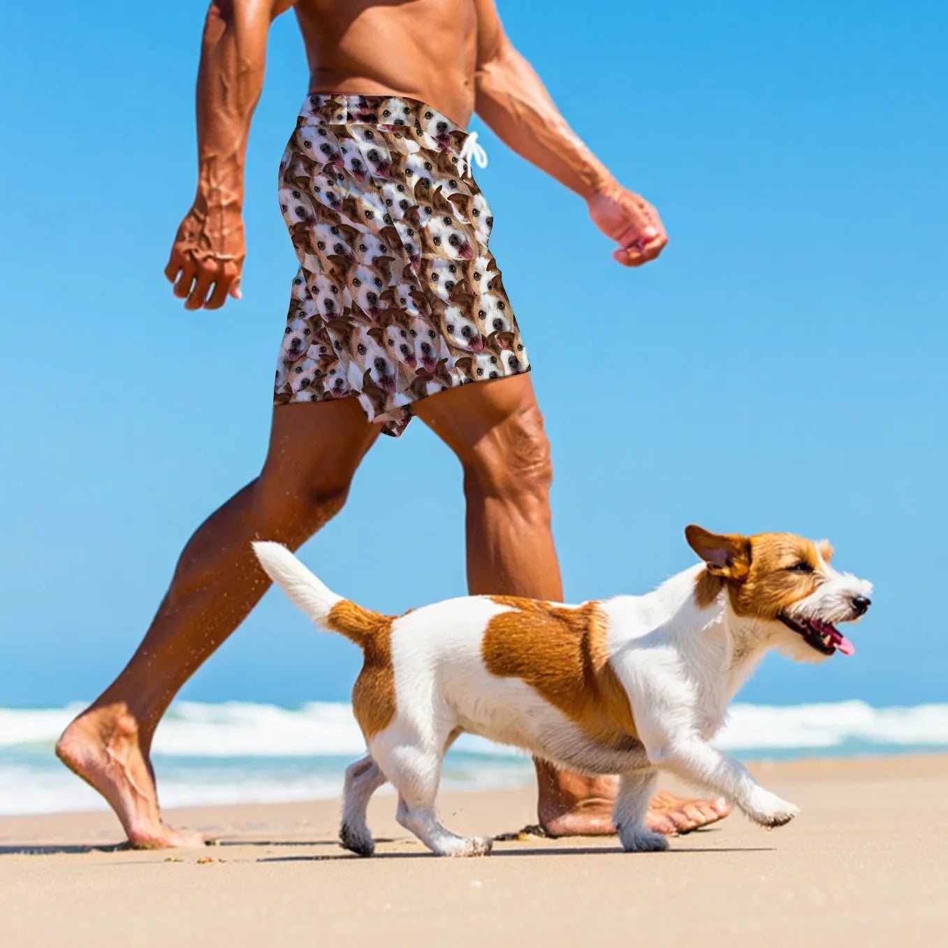 Personalisierte Badehose “Foto deines Haustiers” Hey Balu