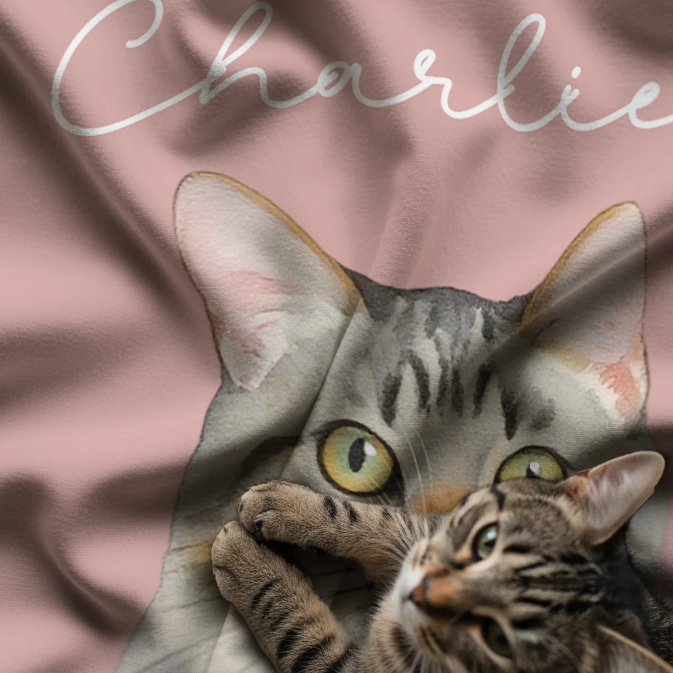 Personalisierte Decke Hund "Portrait"