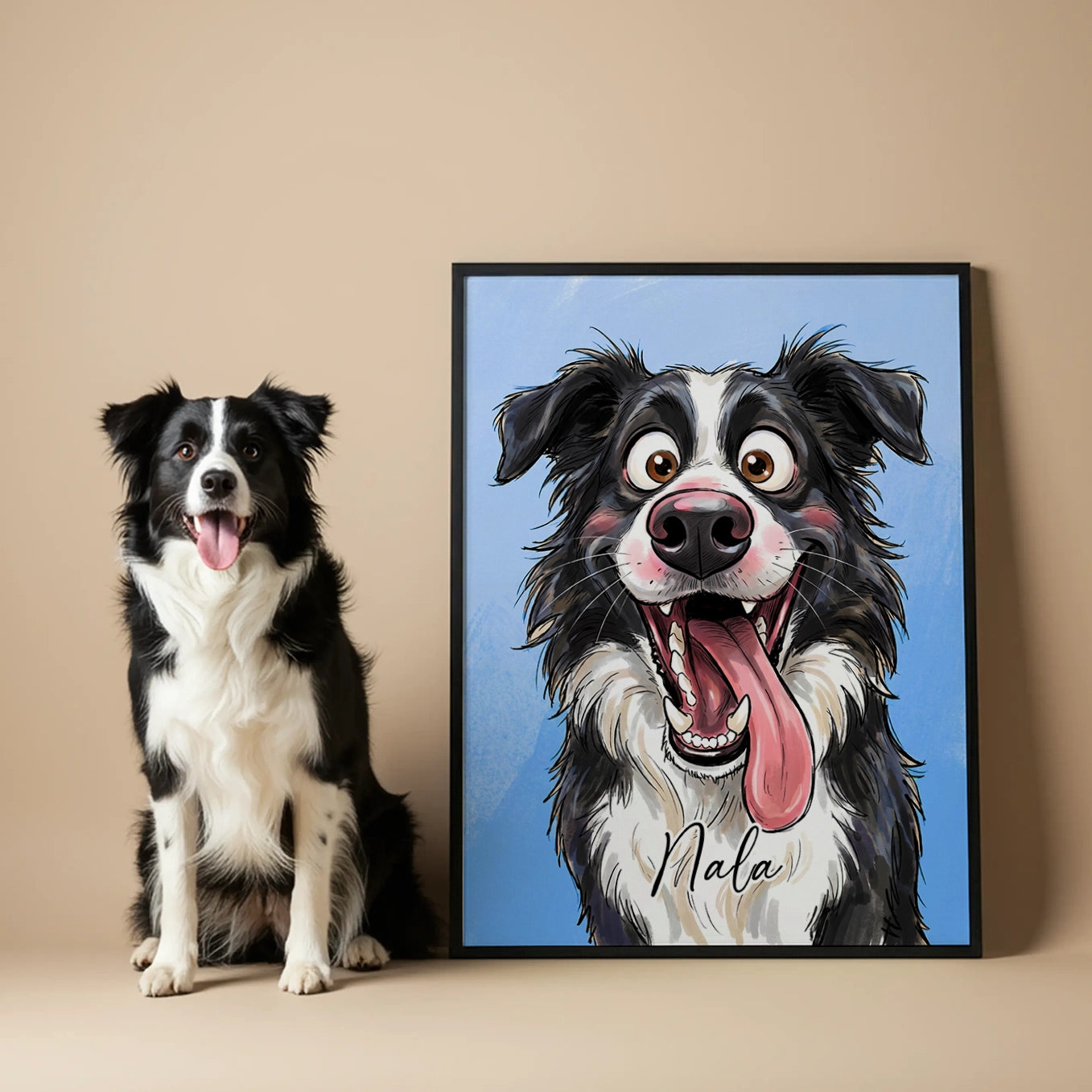 Personalisiertes Poster "Sketch Hund"