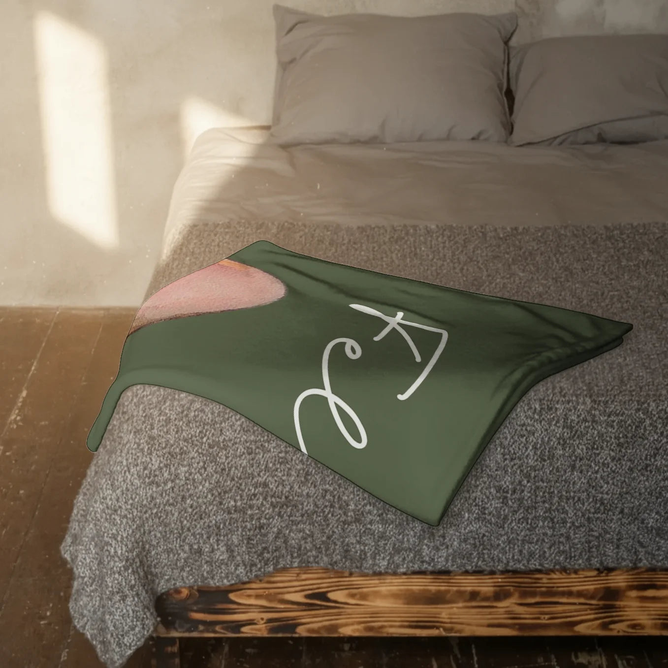 Personalisierte Decke Katze "Portrait"