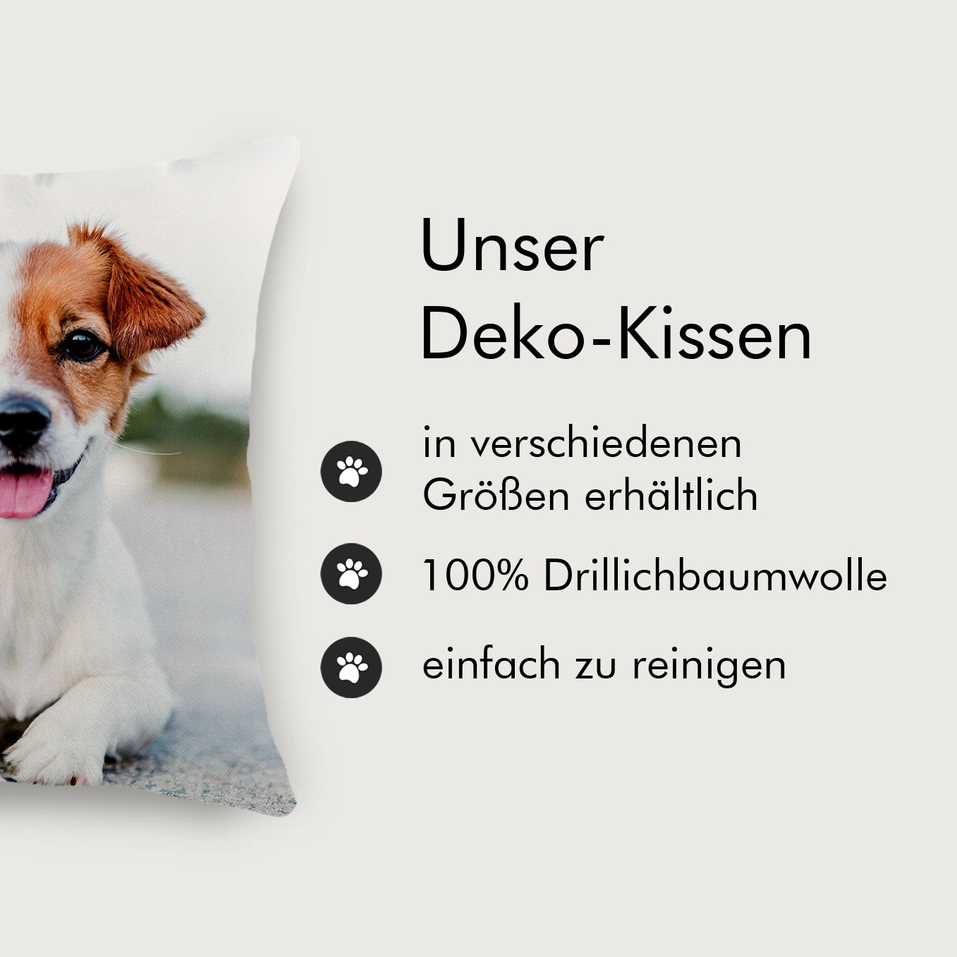 Personalisiertes Foto Kissen "Haustier"