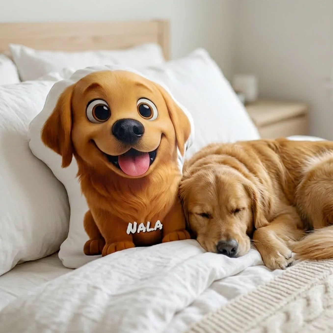 Personalisiertes 3D Dekokissen "Cartoon"