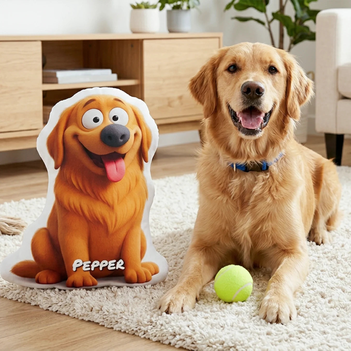 Personalisiertes 3D Dekokissen "Cartoon"