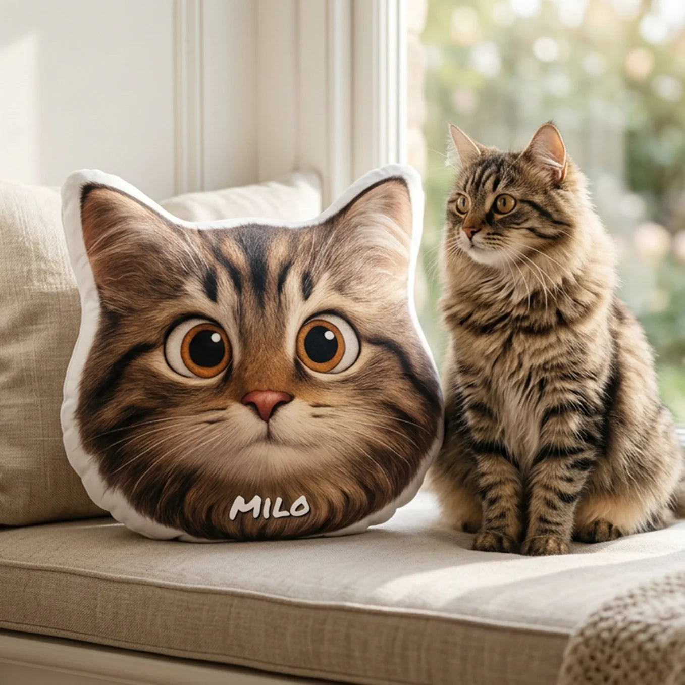 Personalisiertes 3D Dekokissen "Cartoon"