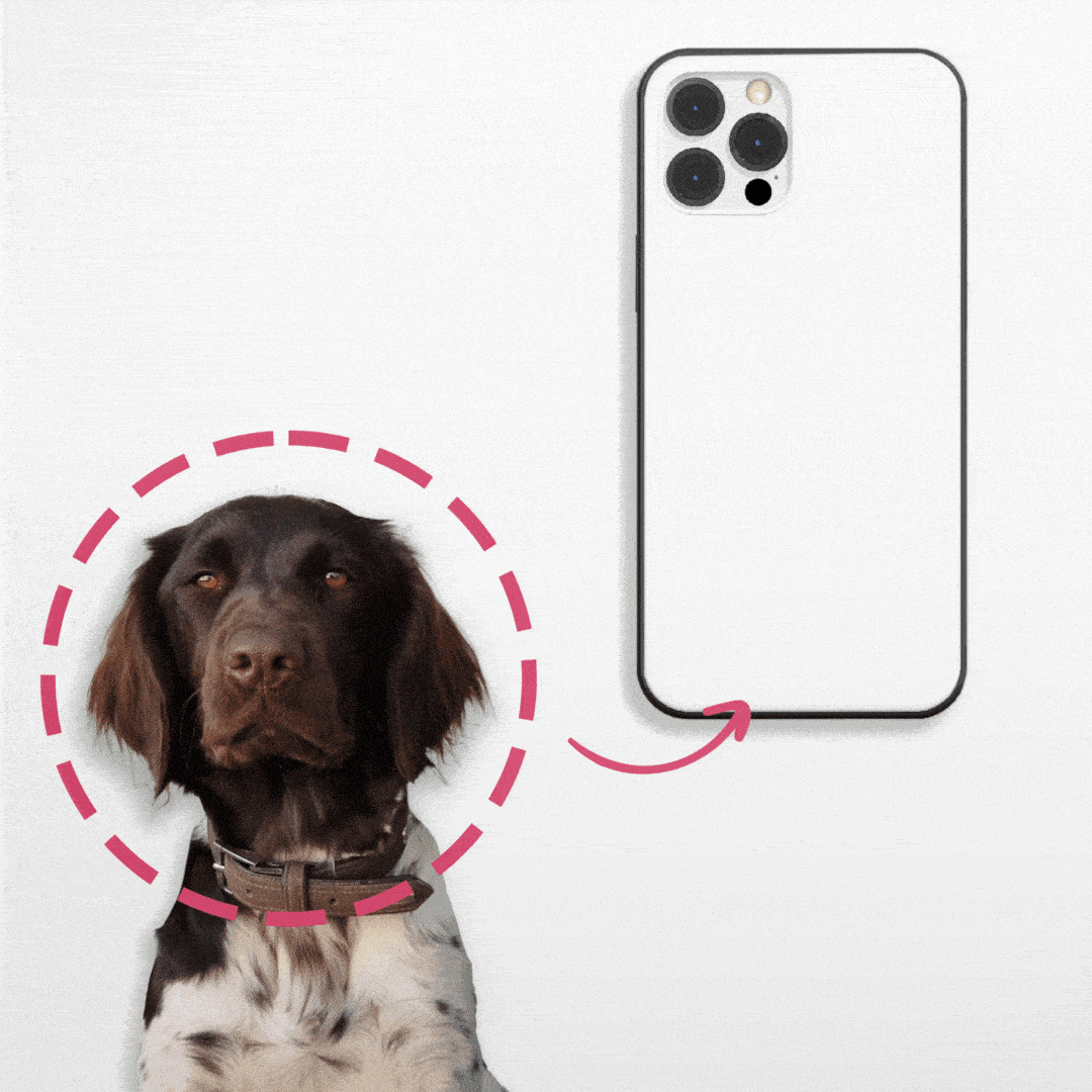 Personalisiertes Smartphone Case mit deinem Haustier