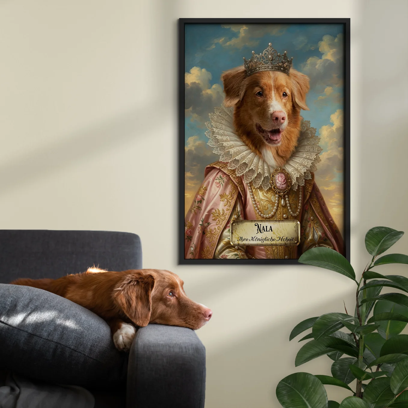 Personalisiertes Hunde-Poster "Royal"