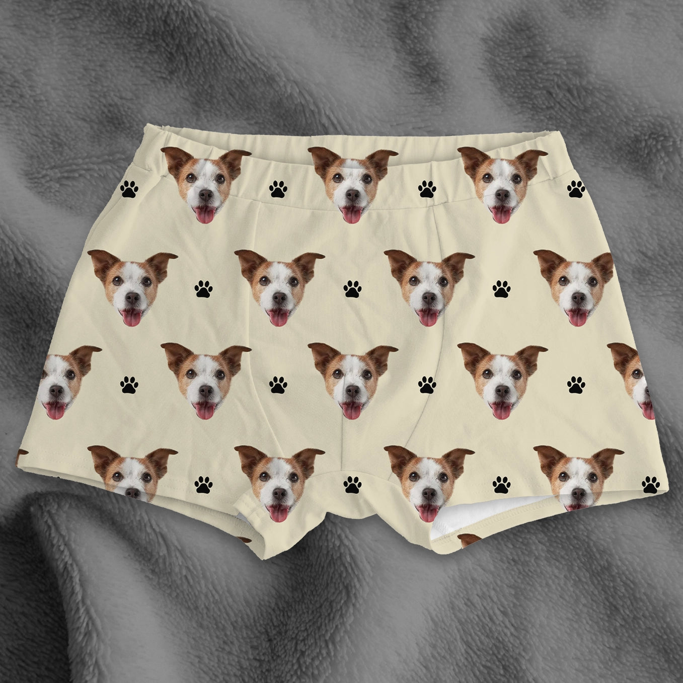 Personalisierte Boxershorts "Haustier Muster" Hey Balu