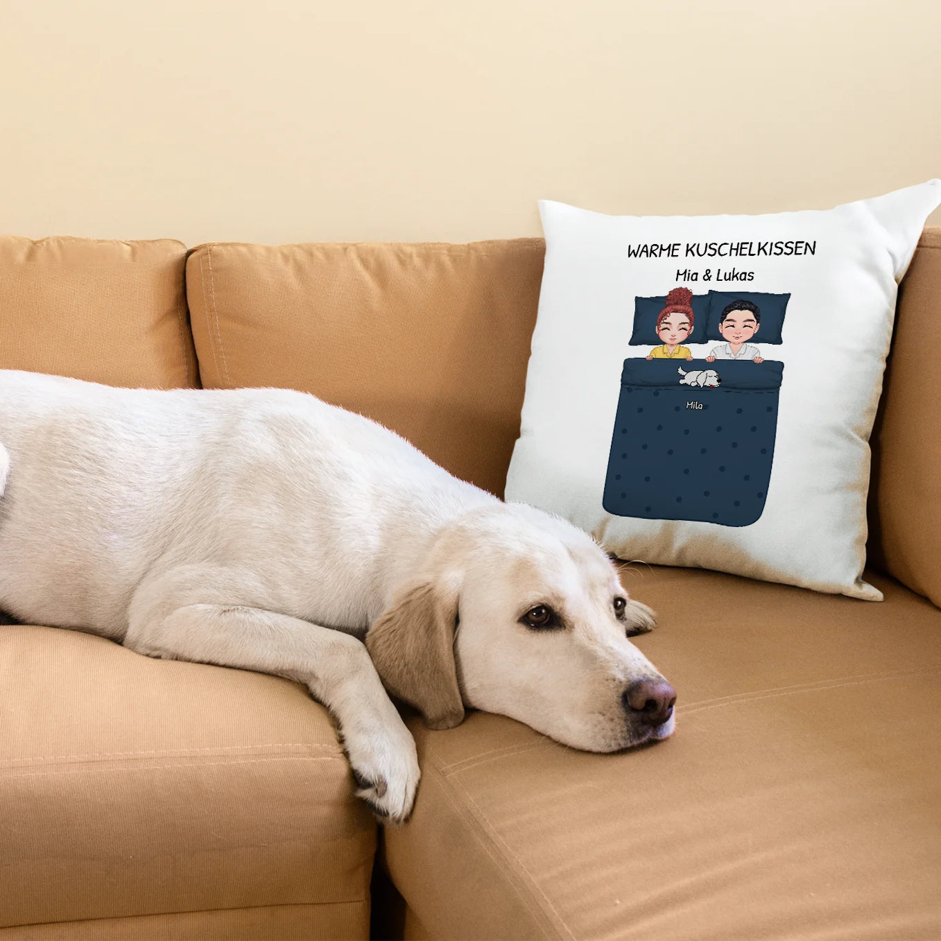 AOP Pillow “Sleep Clipart” Hey Balu