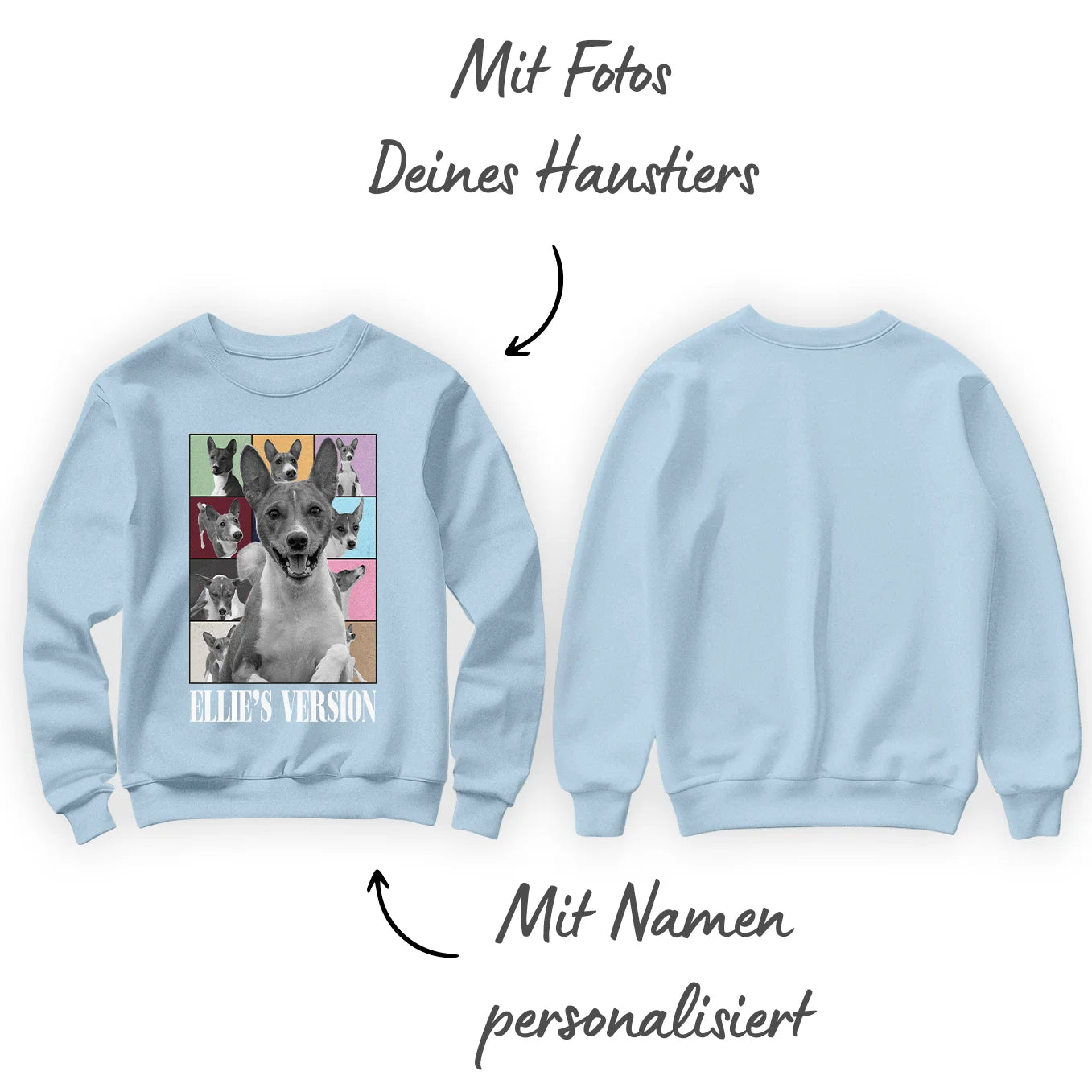 Personalisierter Sweater "Balu's Version" Hey Balu