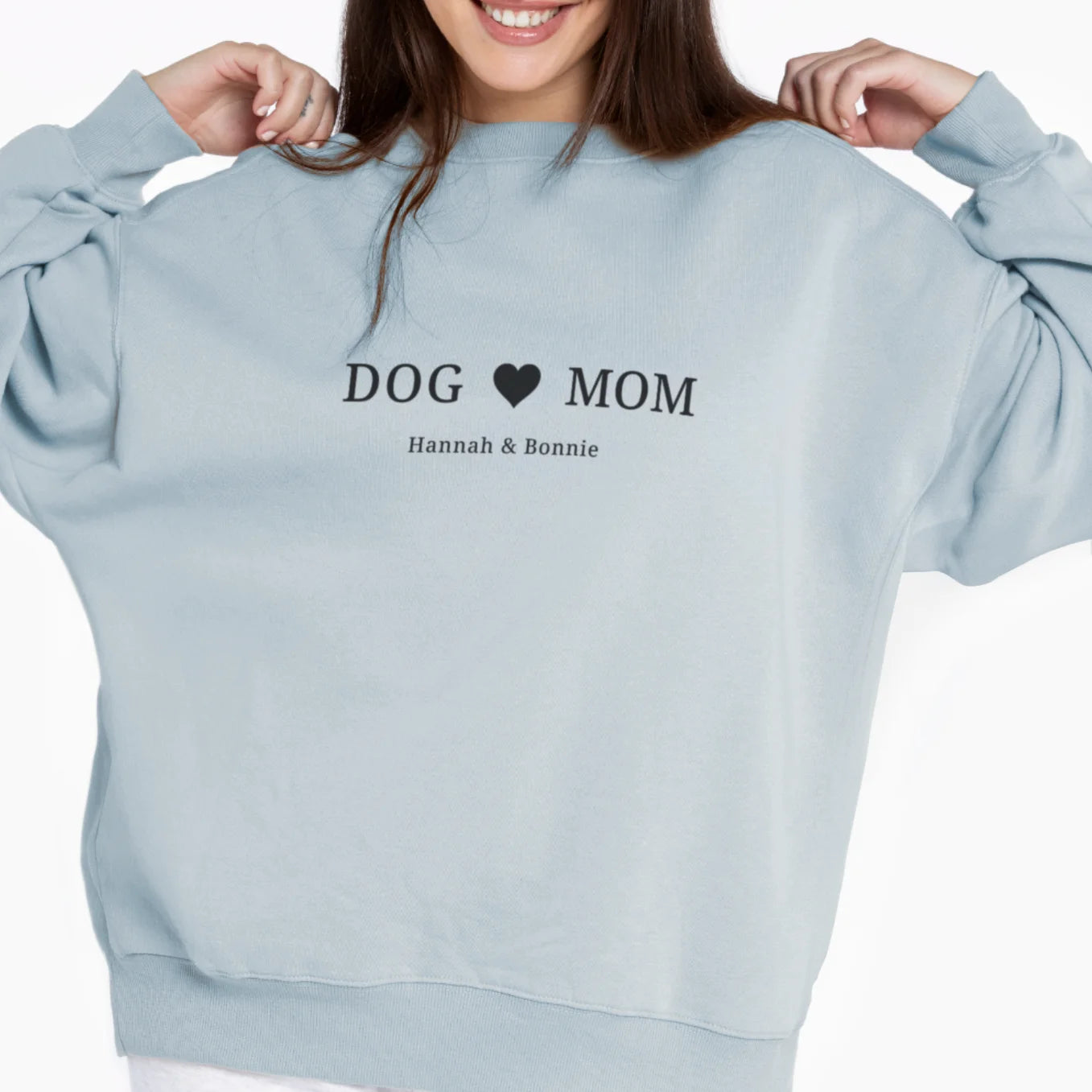 Personalisierter Sweater "Dog Mom"