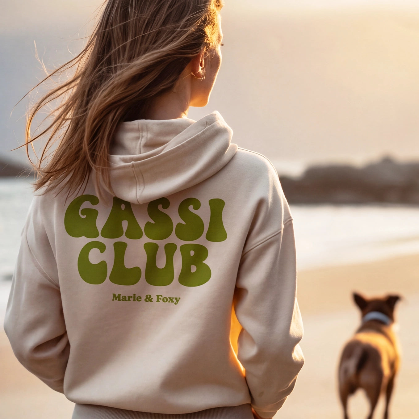 Personalisierter Hoodie "Gassi Club"
