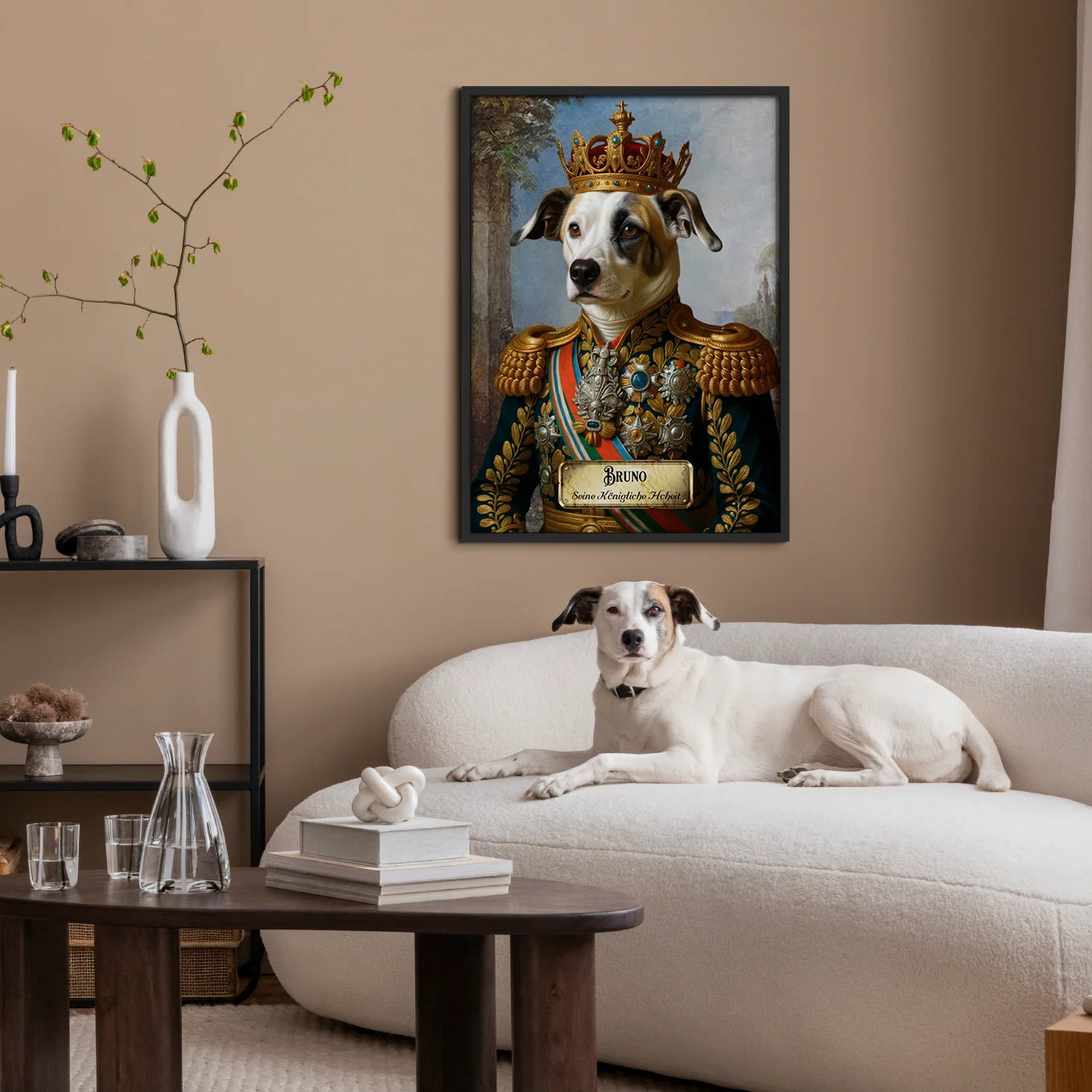 Personalisiertes Hunde-Poster "Royal"