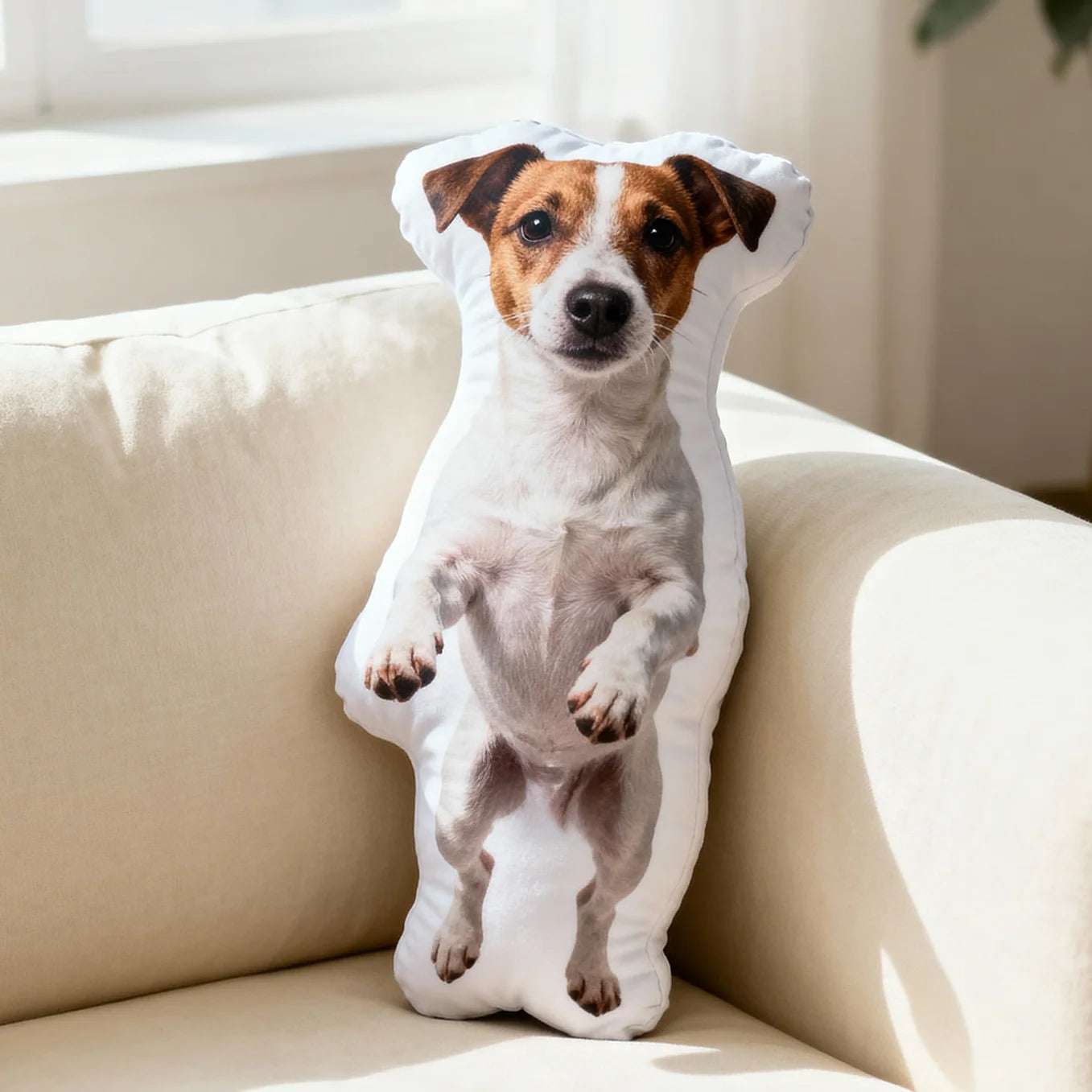 Personalisiertes 3D Dekokissen "Hund"