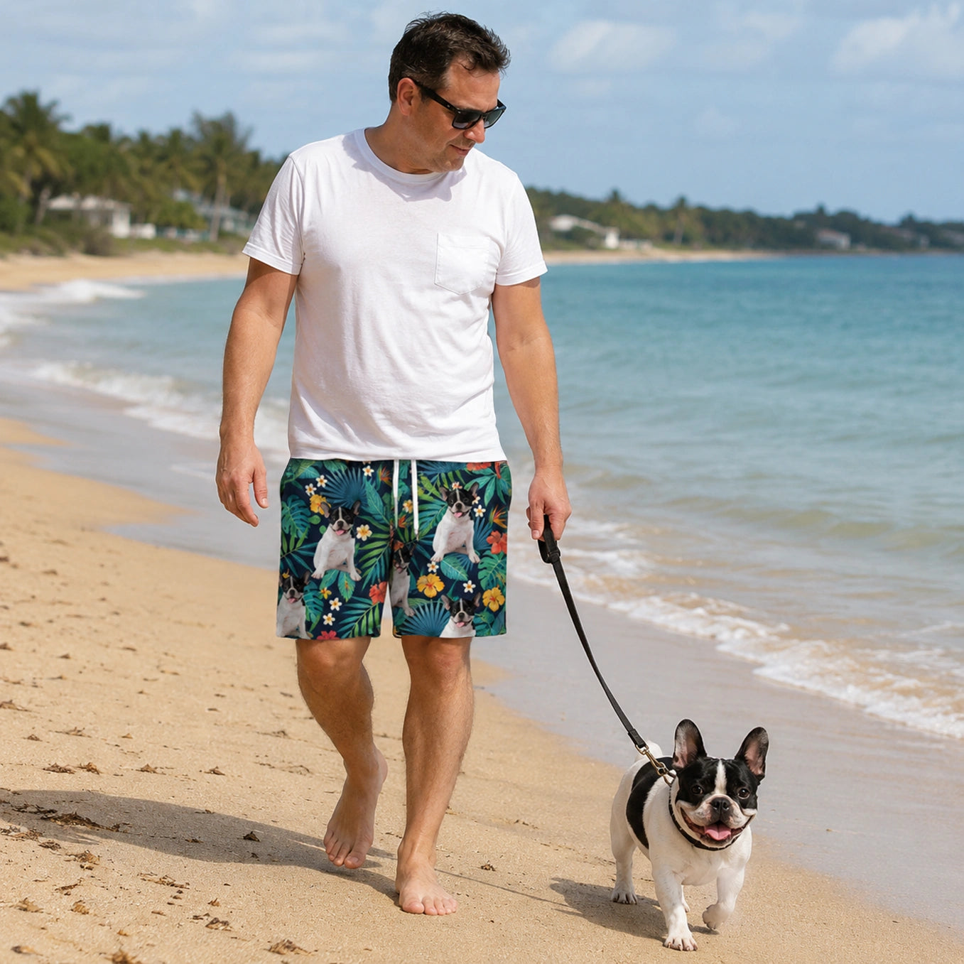 Personalisierte Badehose "Hawaii"