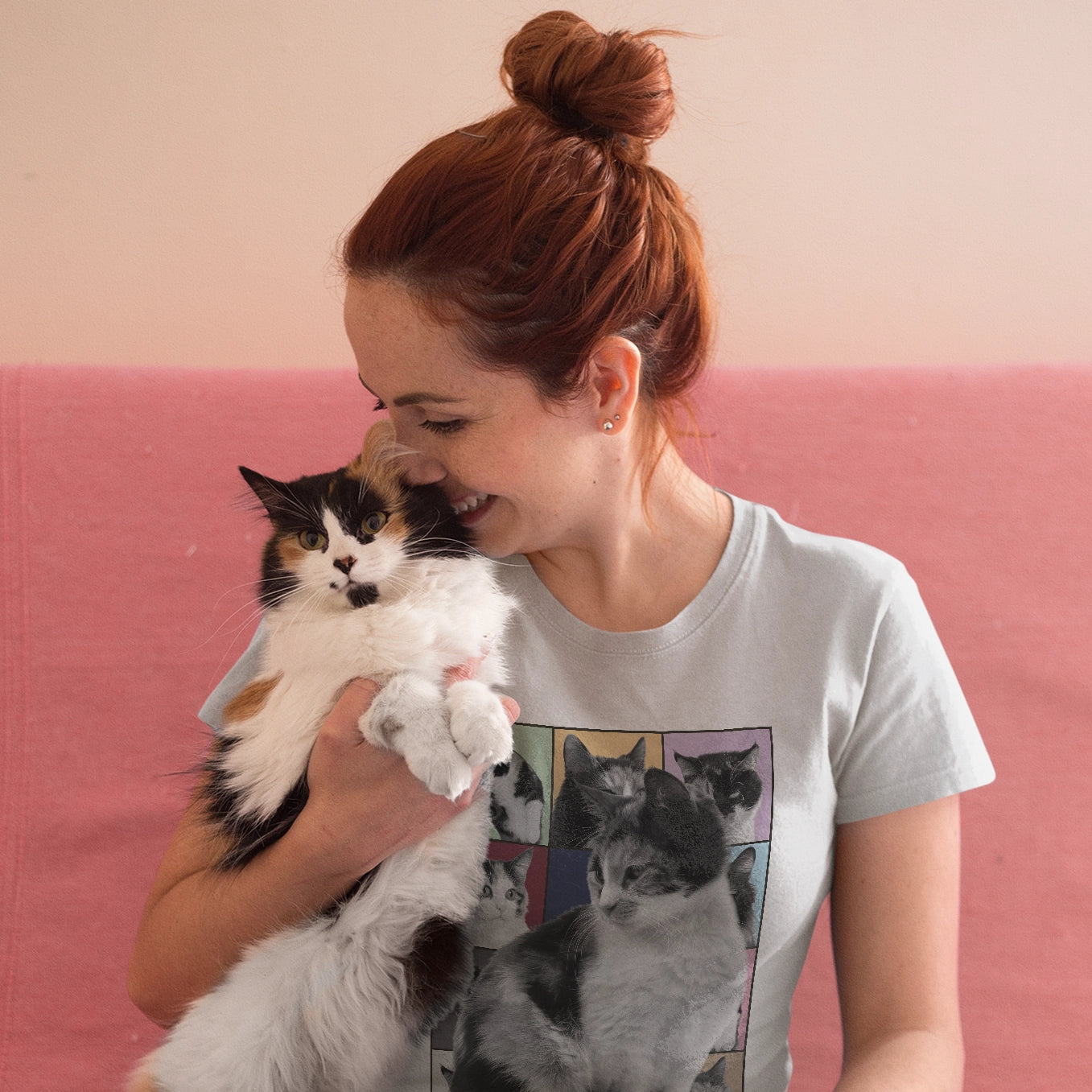 Personalisiertes T-Shirt "Cat's Version" Hey Balu