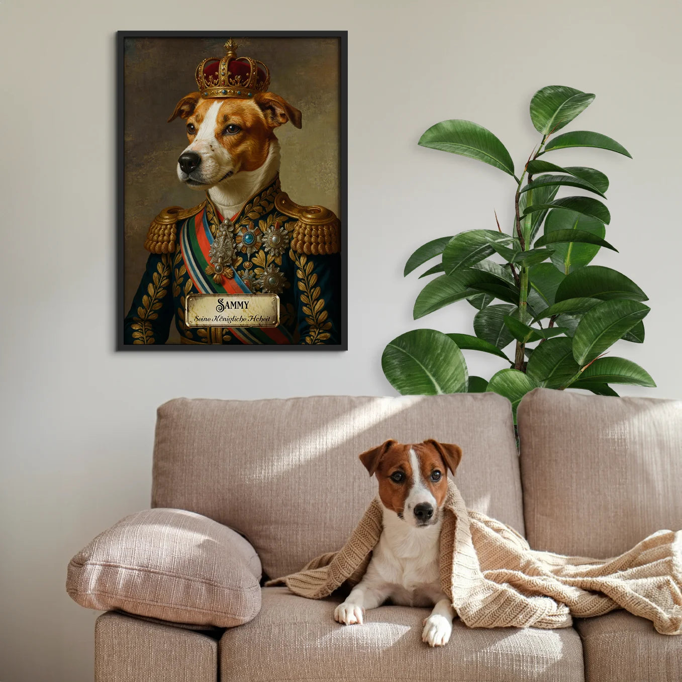 Personalisiertes Hunde-Poster "Royal"