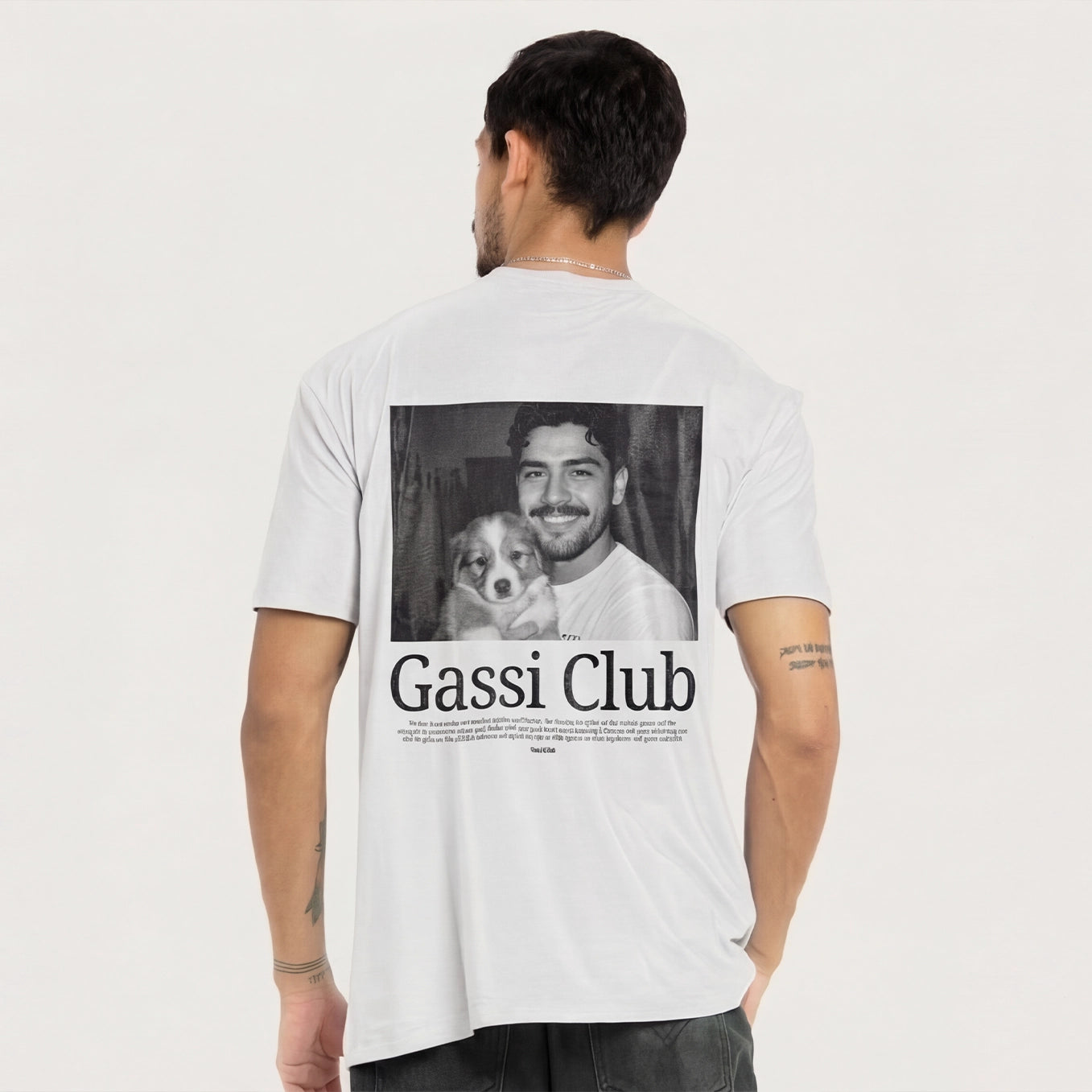 Personalisiertes Oversized Shirt Retro "Gassi Club"