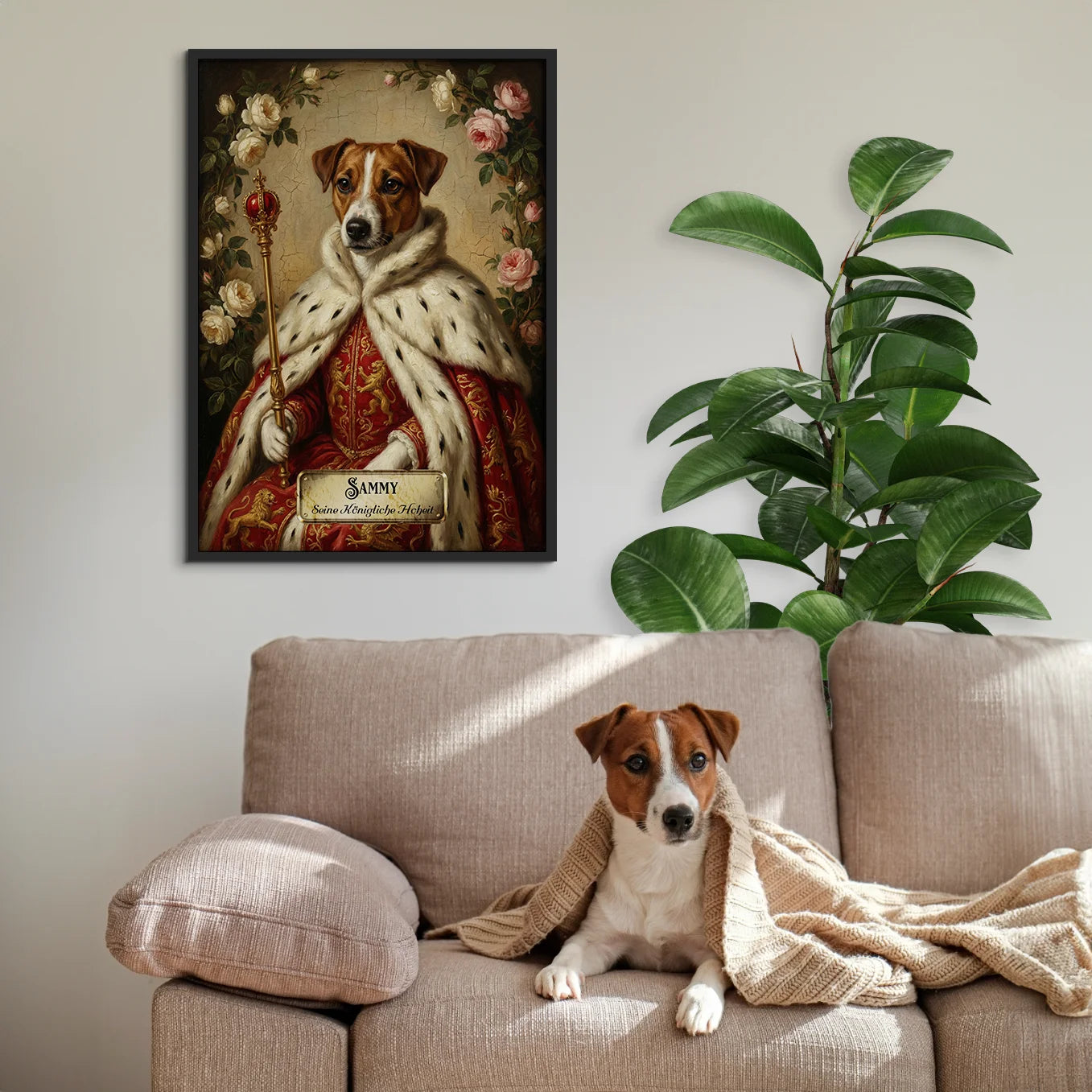 Personalisiertes Hunde-Poster "Royal"