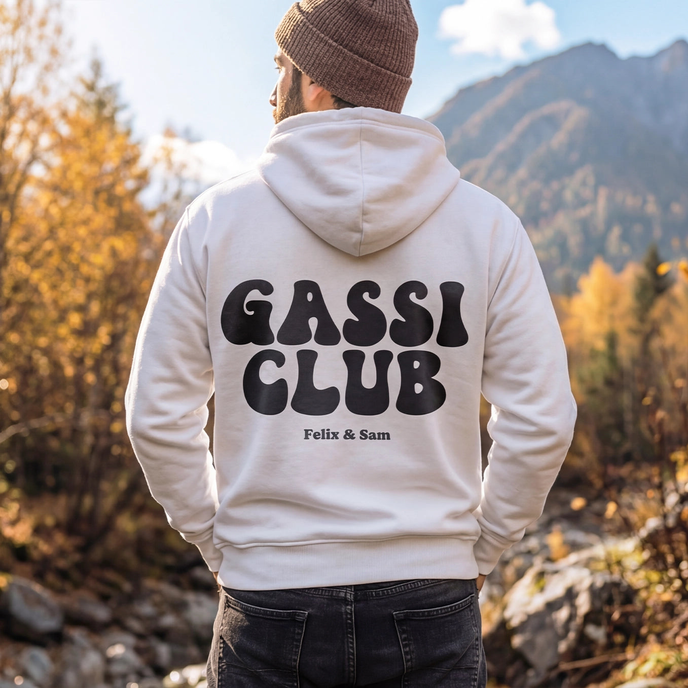 Personalisierter Hoodie "Gassi Club"