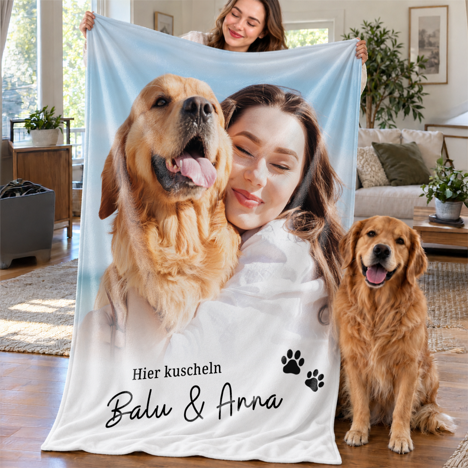 Personalisierte Decke