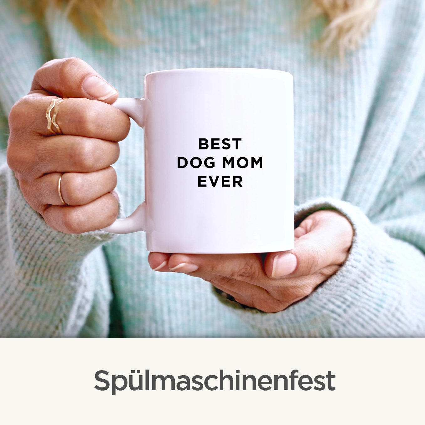 Personalisierte Tasse "Best Dog Mom Ever" Hey Balu