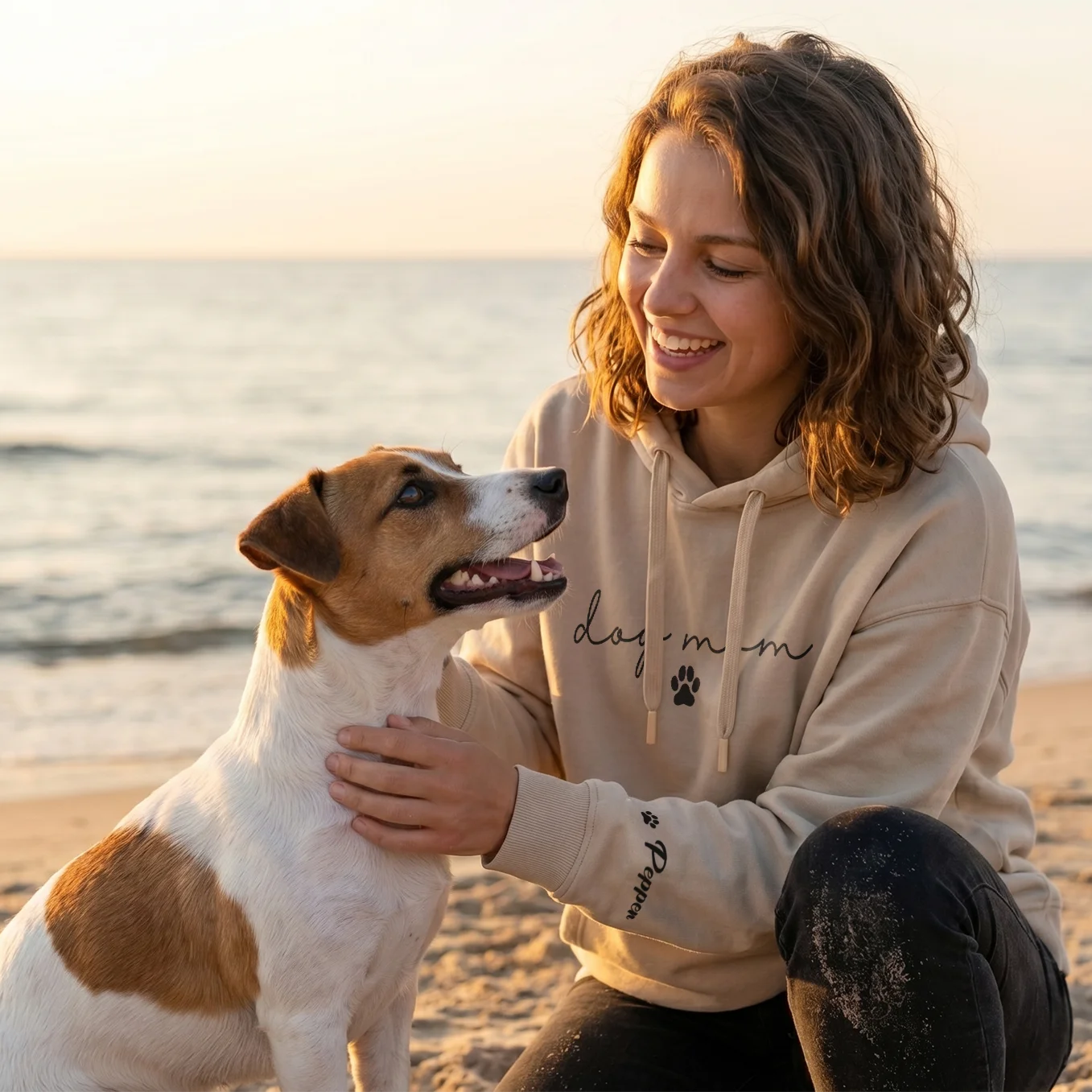 Personalisierter Hoodie “Dog Mama”