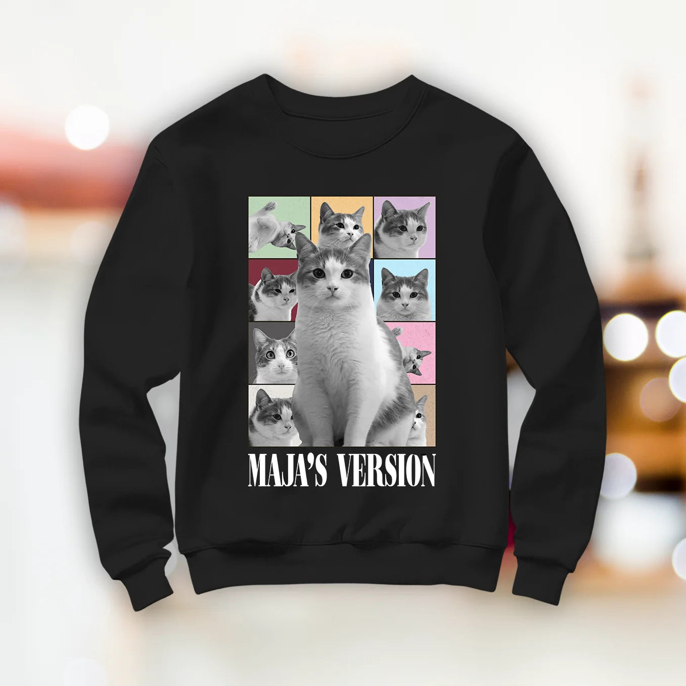 Personalisierter Sweater "Cat's Version" Hey Balu