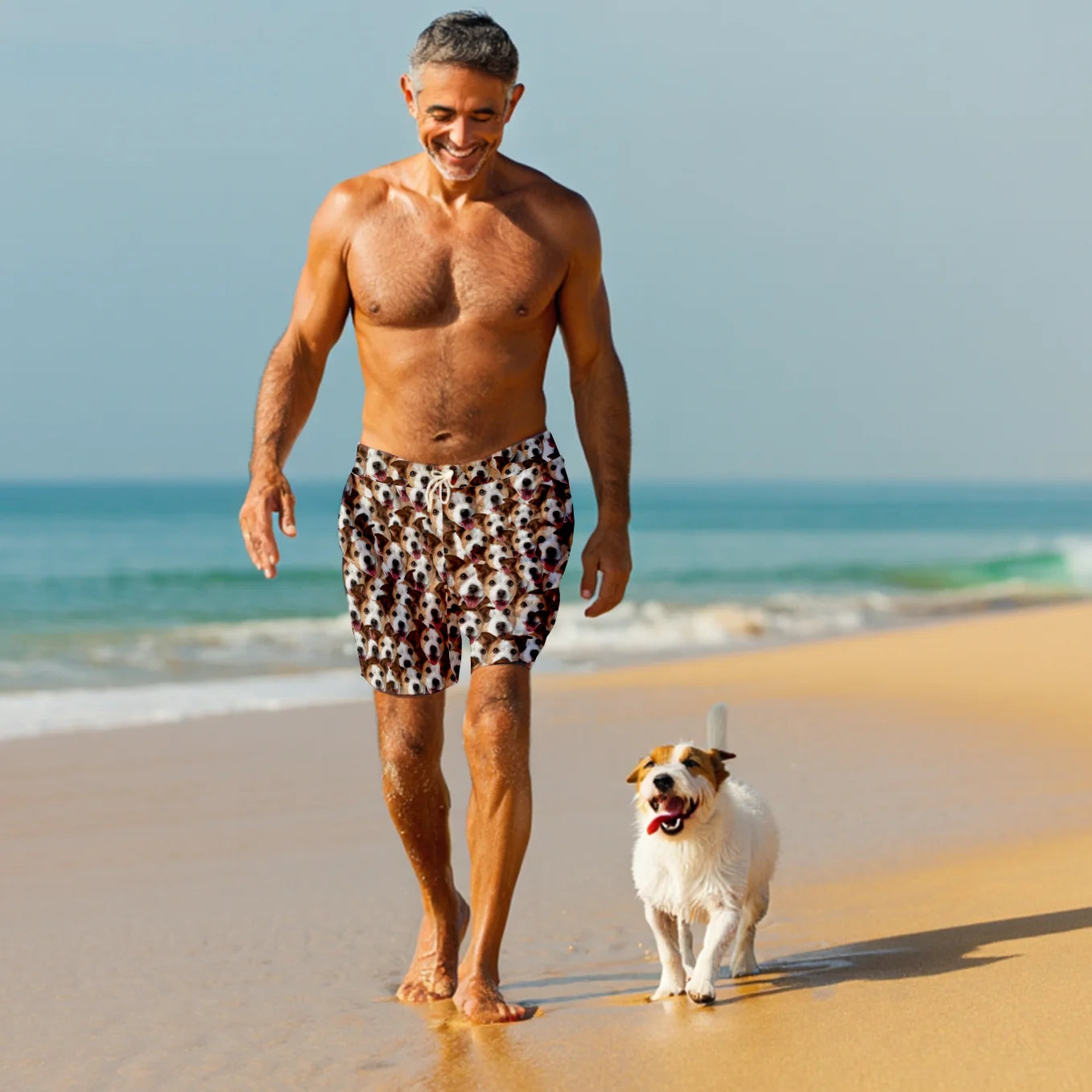 Personalisierte Badehose “Foto deines Haustiers” Hey Balu