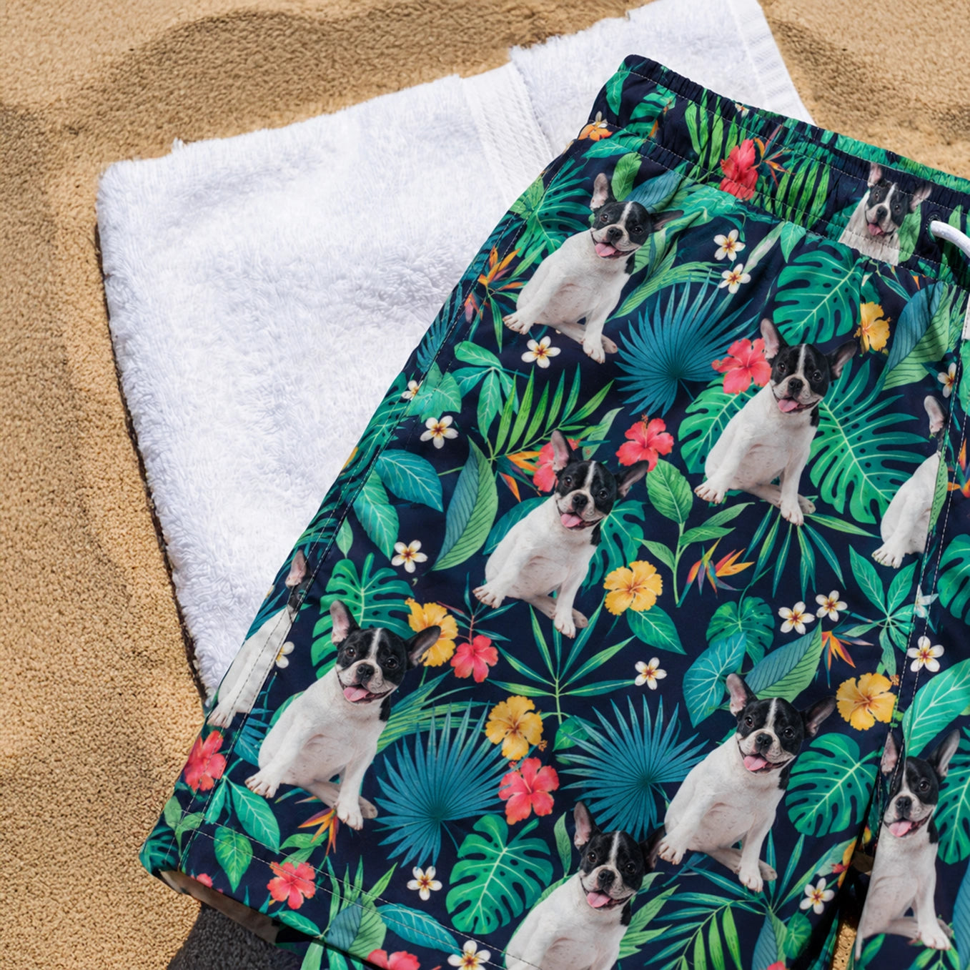 Personalisierte Badehose "Hawaii"