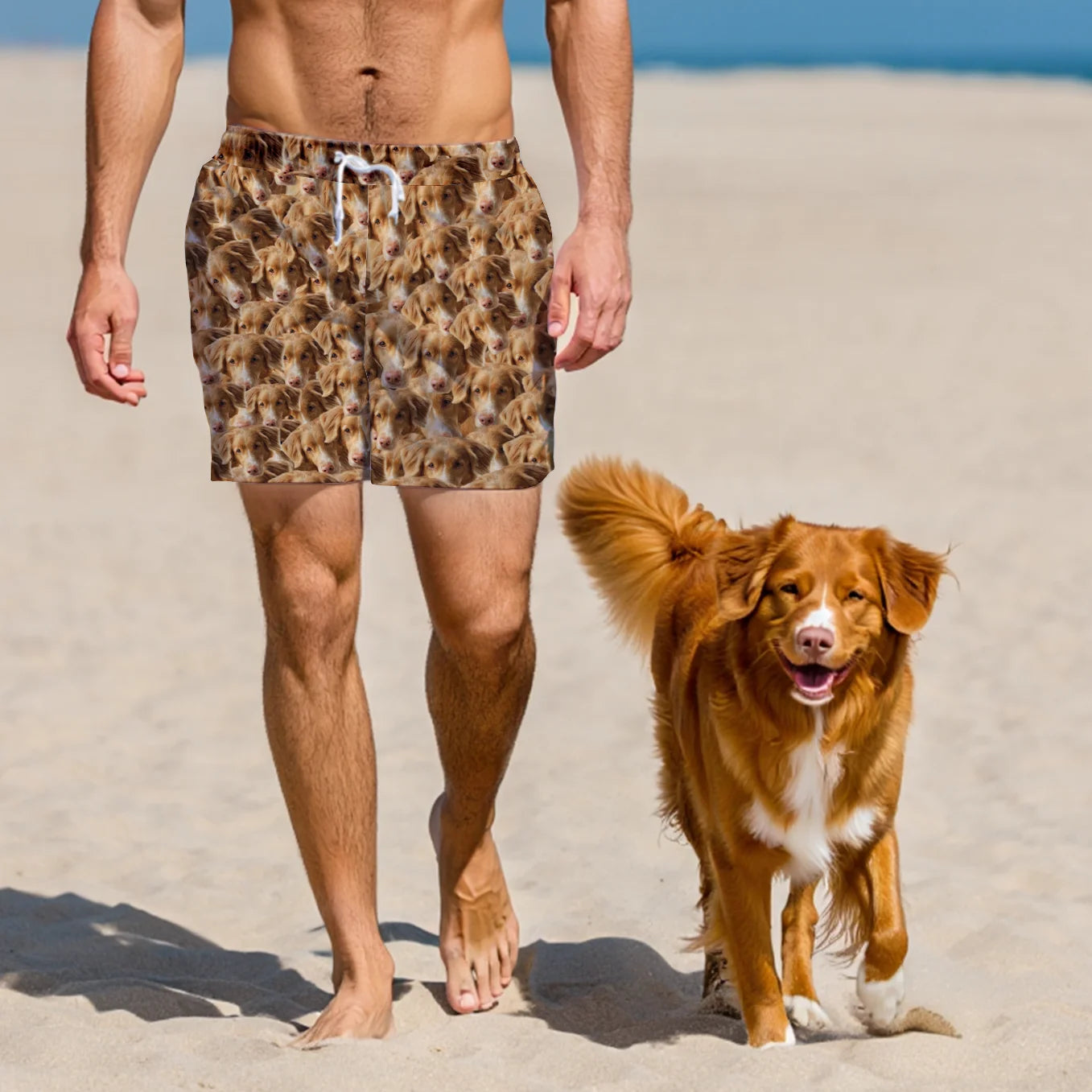Personalisierte Badehose “Foto deines Haustiers” Hey Balu