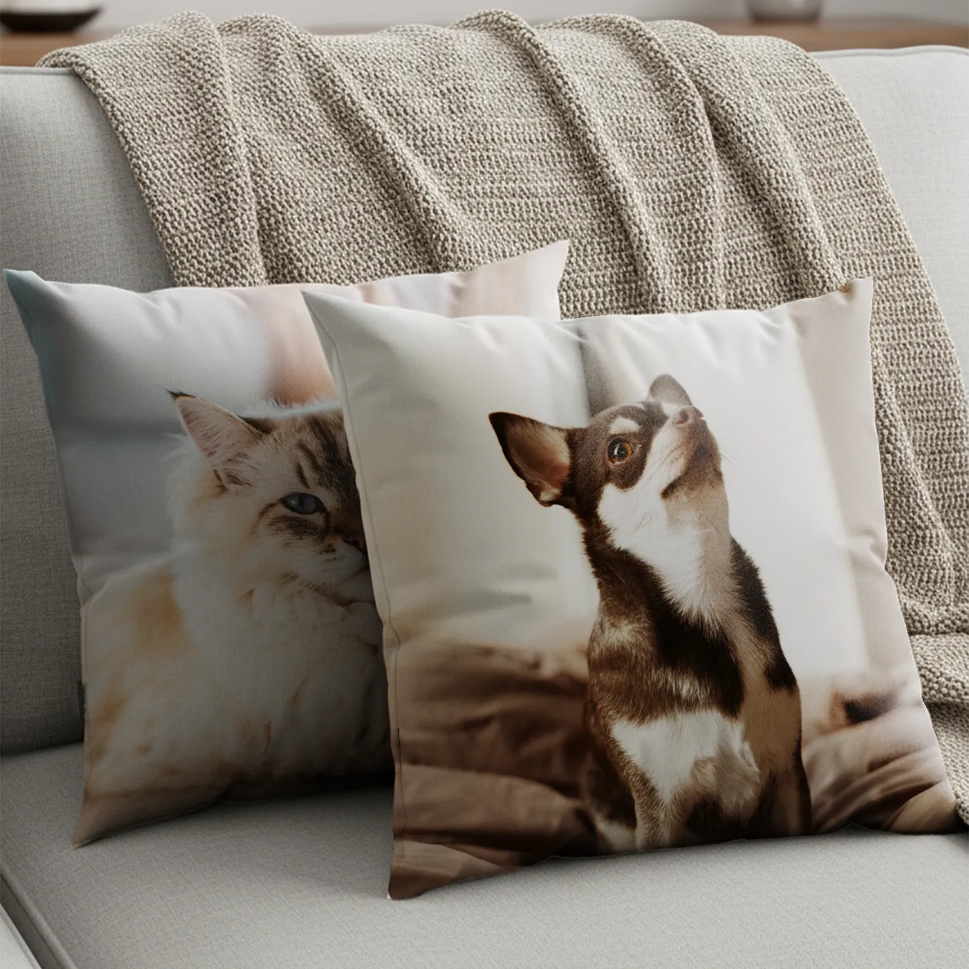 Personalisiertes Foto Kissen "Haustier"