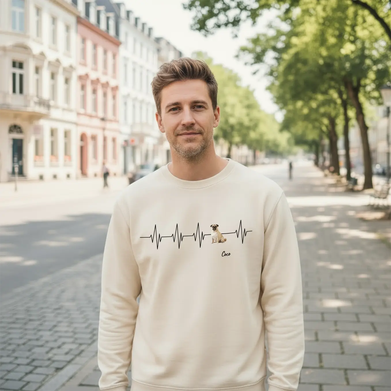 Sweater ''Herzschlag Haustier''