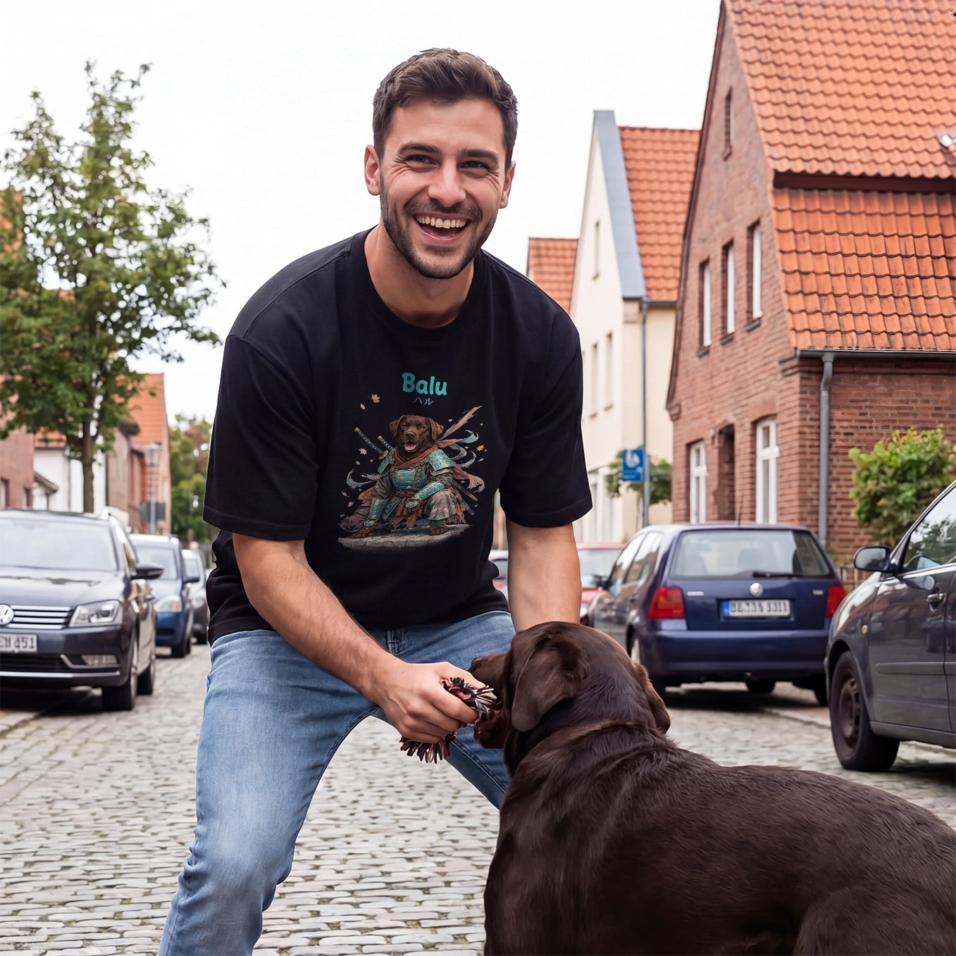 Personalisiertes T-Shirt "Samurai"