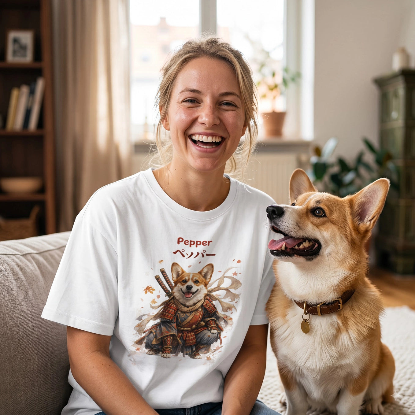Personalisiertes T-Shirt "Samurai"