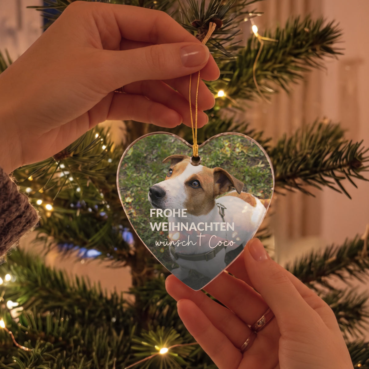 Weihnachtsbaumschmuck "Herz"