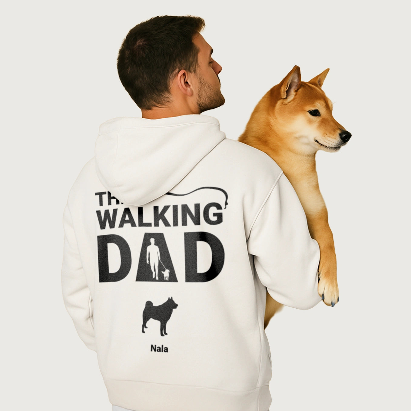 Personalisierter Hoodie "The Walking Dad"