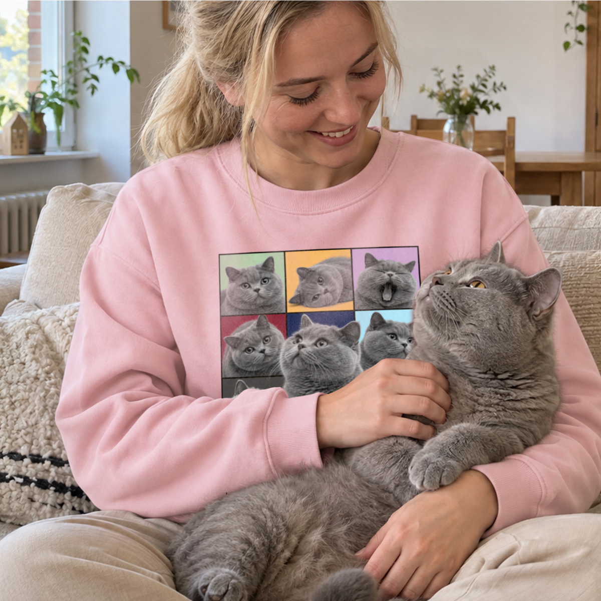 Personalisierter Sweater "Cat's Version"