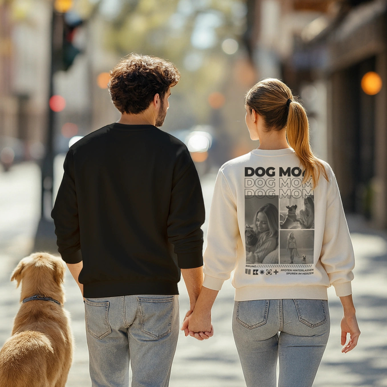 Personalisierter Sweater "Dog Mom"