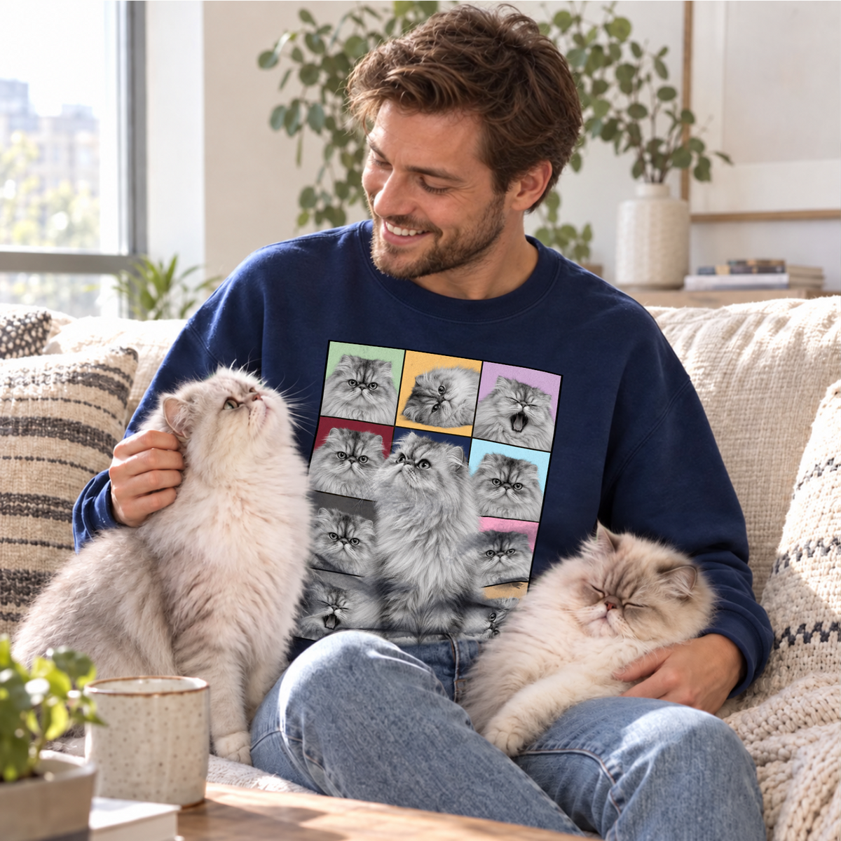Personalisierter Sweater "Cat's Version"