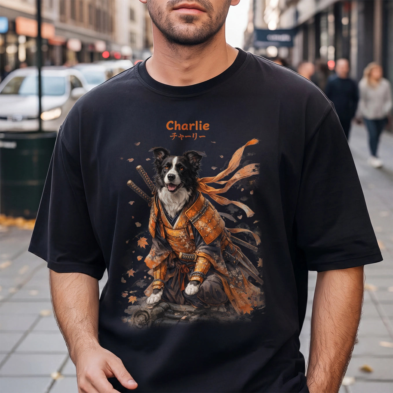 Personalisiertes T-Shirt "Samurai"