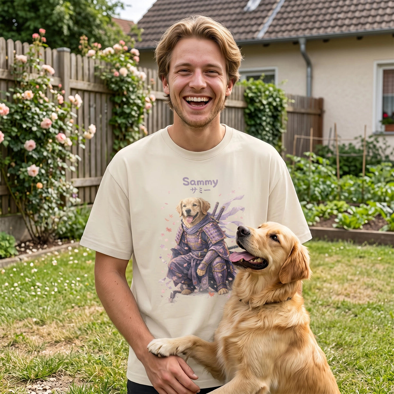 Personalisiertes T-Shirt "Samurai"