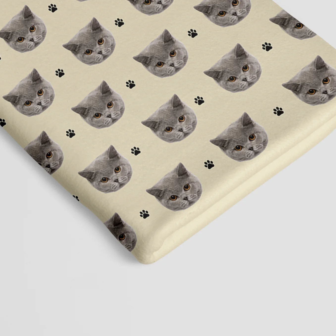 Personalisierte Decke "Katzen Foto"