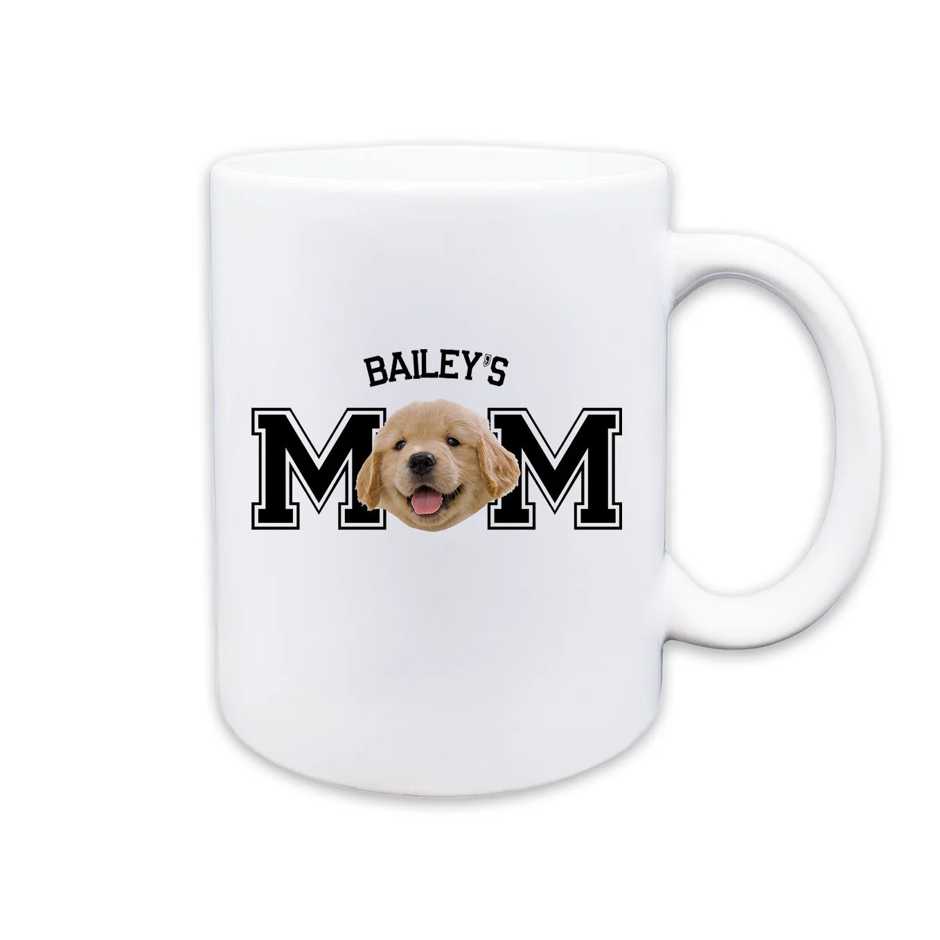 Personalisierte Tasse ''Mom" mit Foto