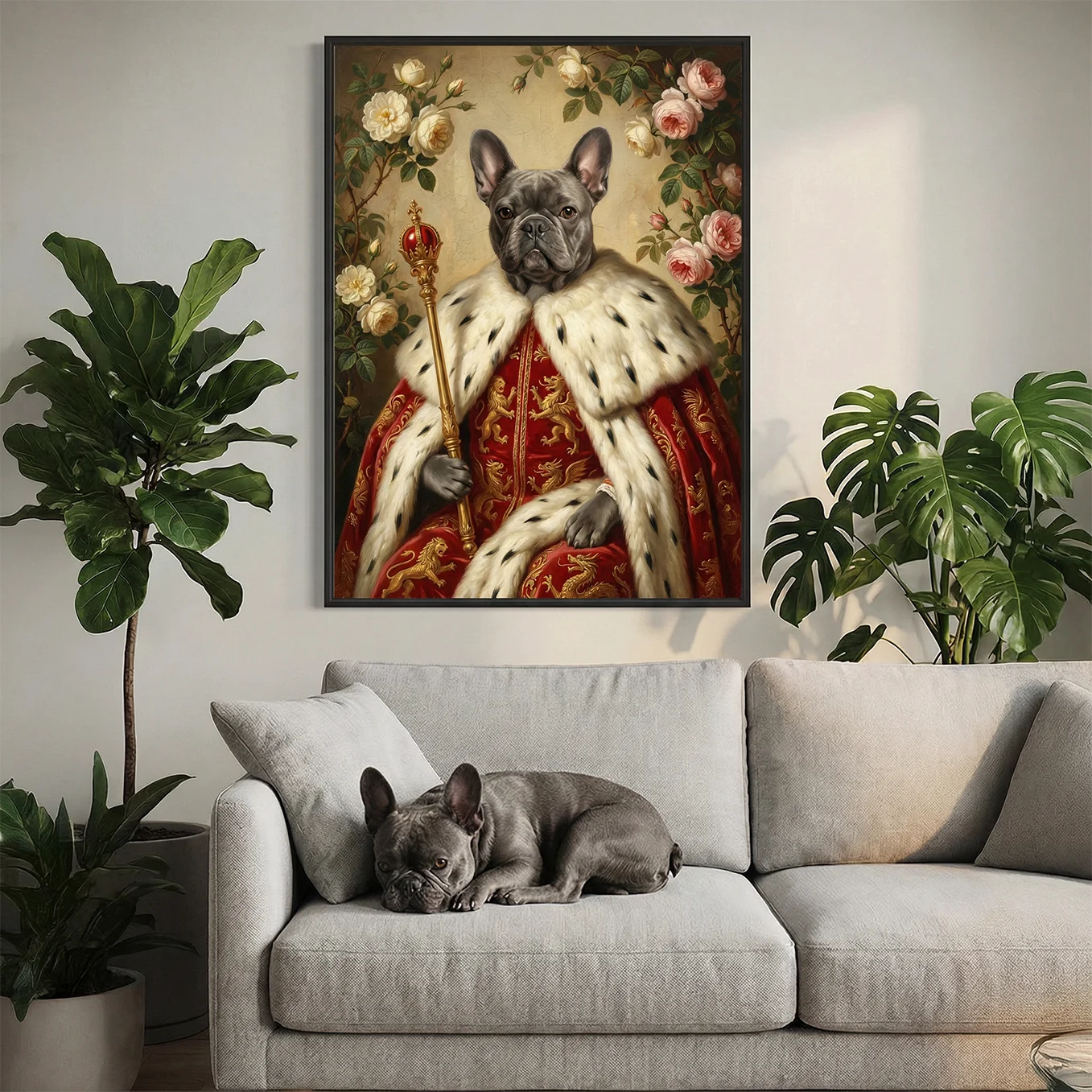 Personalisiertes Hunde-Poster "Royal"