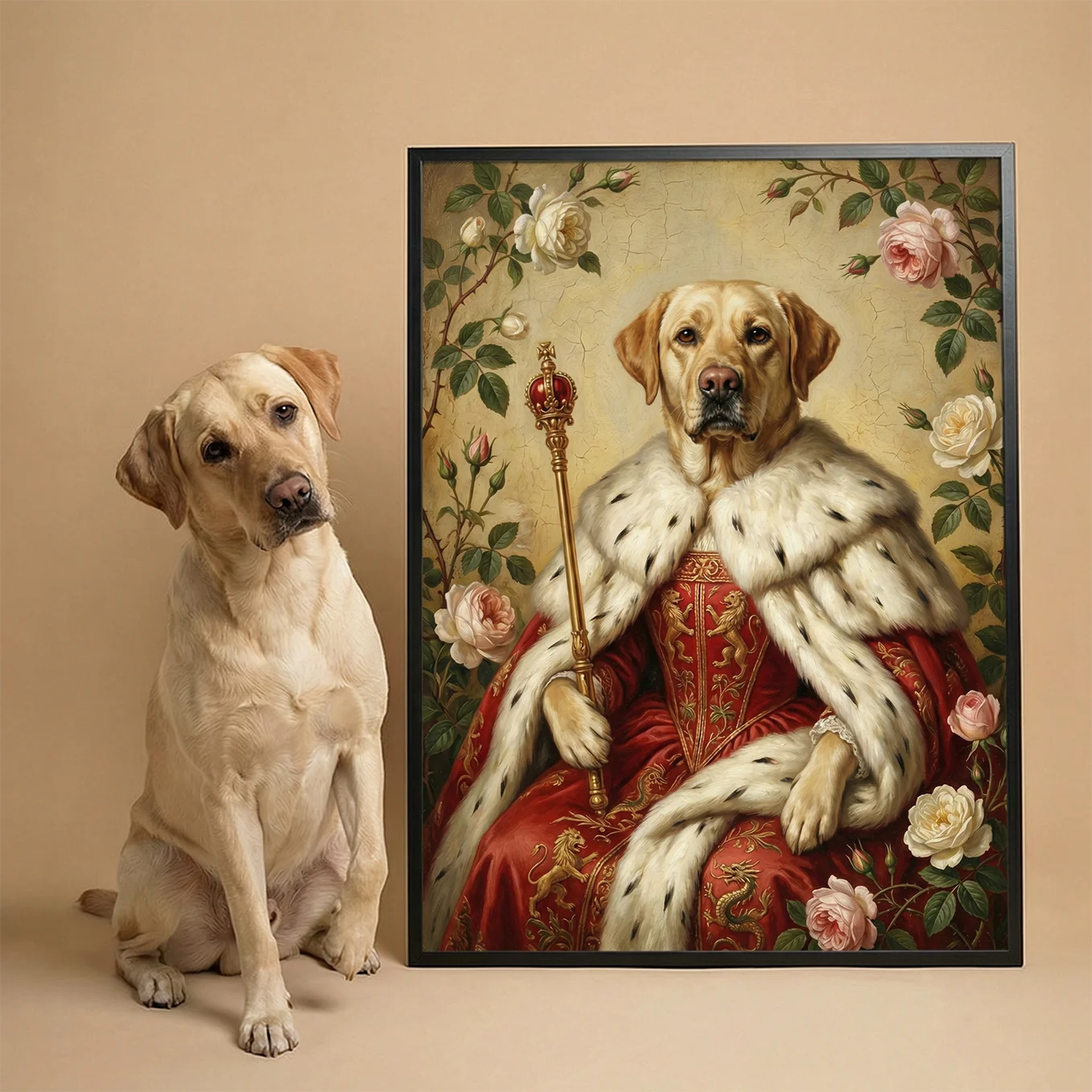 Personalisiertes Hunde-Poster "Royal"