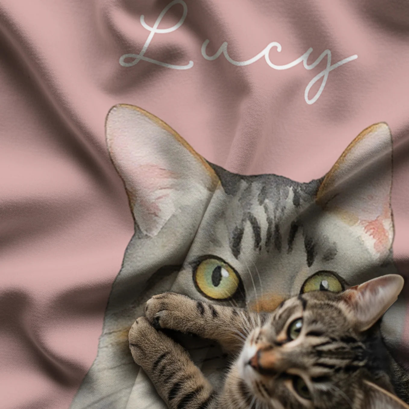 (US) Personalisierte Decke "Portrait"